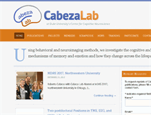 Tablet Screenshot of cabezalab.org